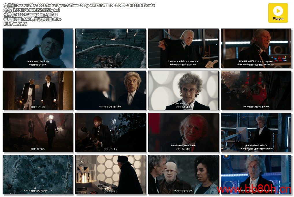 [神秘博士][Doctor Who][异世奇人][超时空奇侠][1965年-2021年][英语][简字][英字][1-12季超大合集(附特辑)][无水印][高码收藏版][阿里云][083]