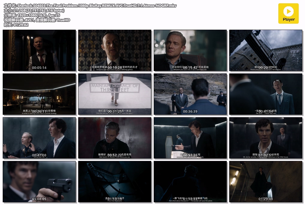 [神探夏洛克][Sherlock][新福尔摩斯][新世纪福尔摩斯][2010年][外语][外挂中英双字][英字][全4季][123盘0][2023112605]
